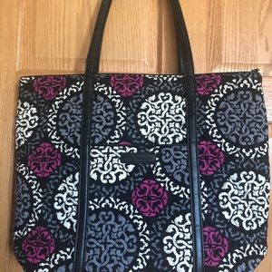 NWOT VERA BRADLEY KILTED OVERSIZED TOTE